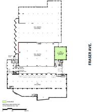 2 Fraser Ave, Toronto, ON for lease Floor Plan- Image 1 of 1