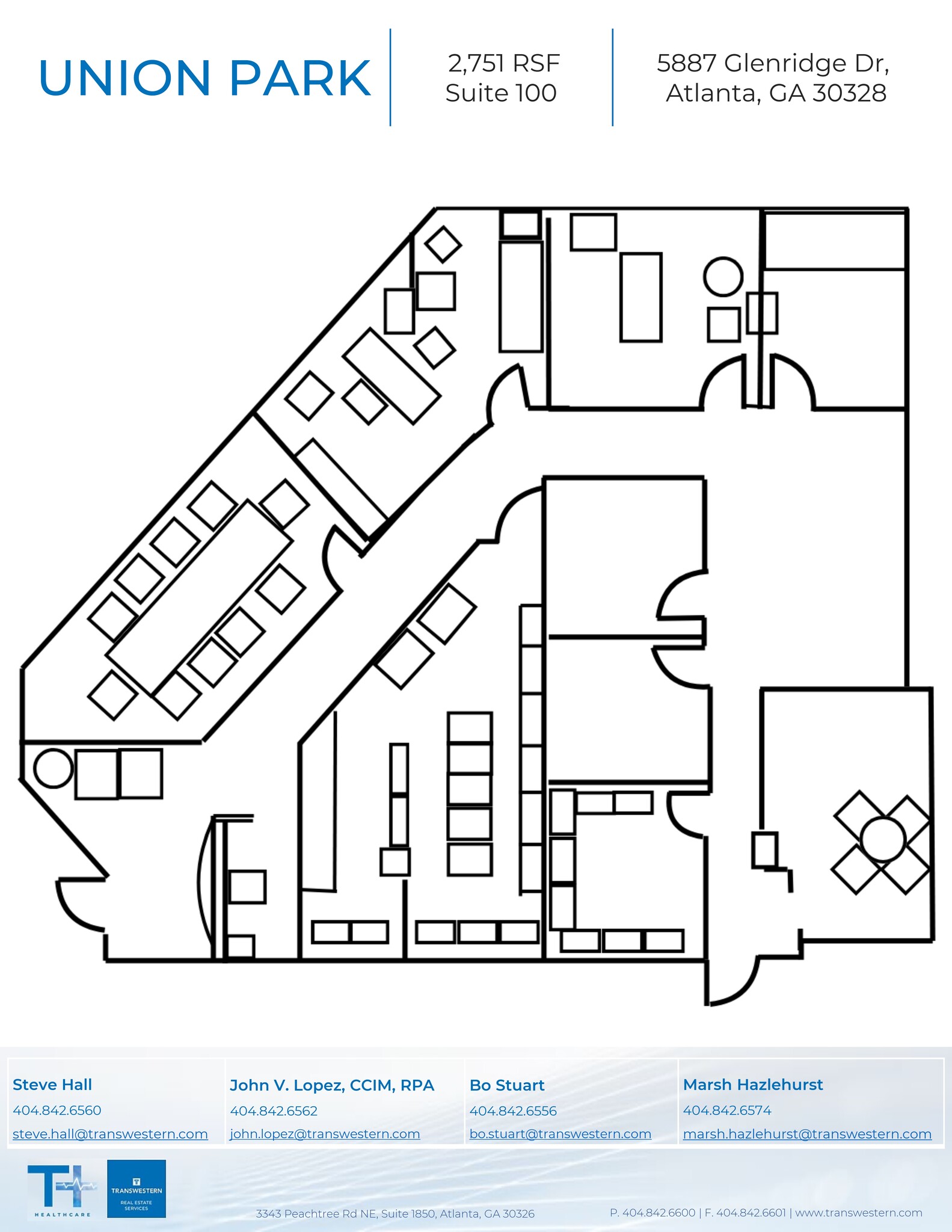 5883 Glenridge Dr NE, Atlanta, GA for lease Site Plan- Image 1 of 1