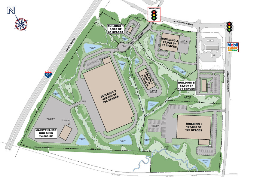 Kittyhawk Ave, Auburn, ME for lease - Site Plan - Image 2 of 5