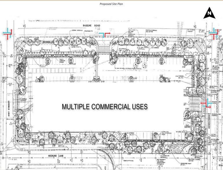 4125 E Baseline Rd, Phoenix, AZ for sale - Site Plan - Image 3 of 5