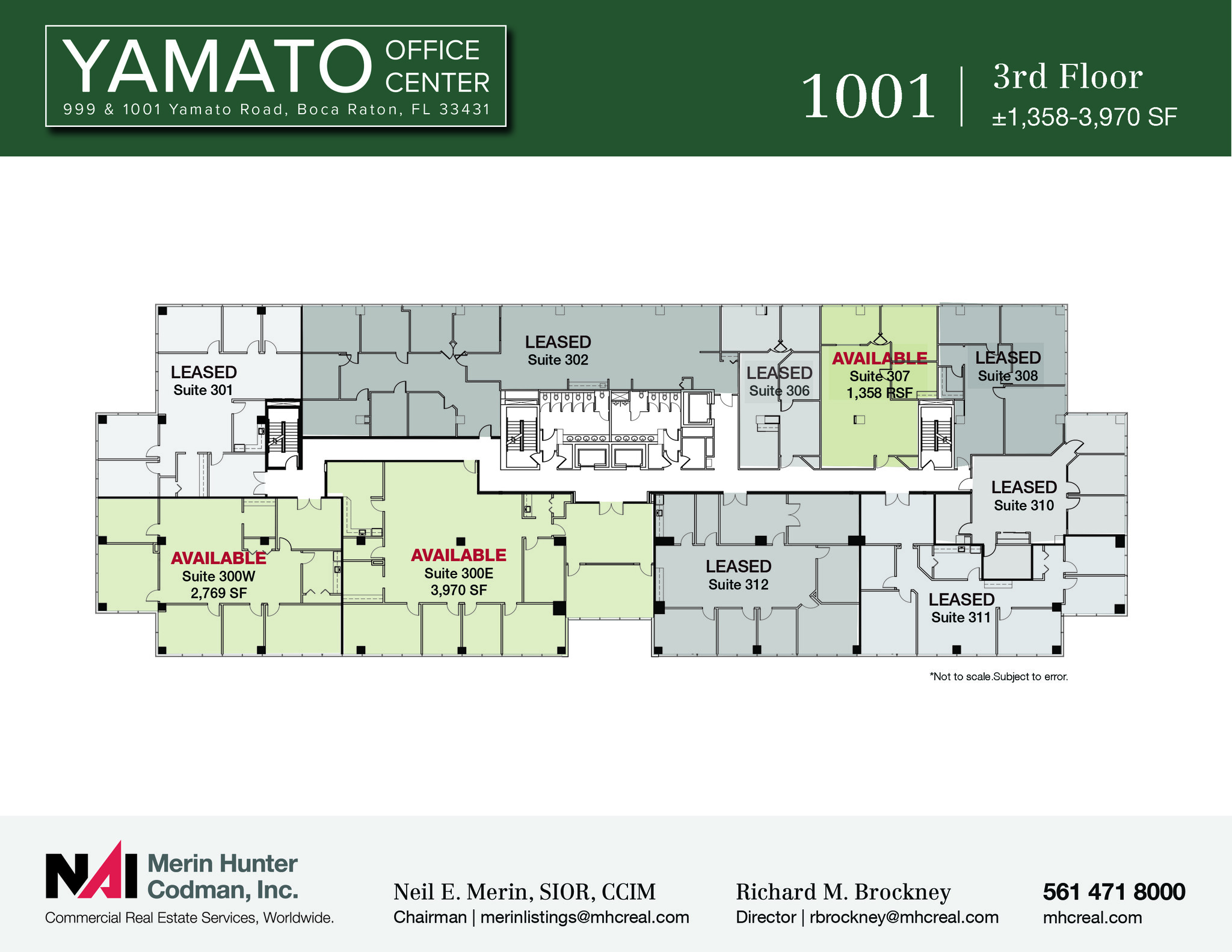 999 Yamato Rd, Boca Raton, FL for lease Floor Plan- Image 1 of 12