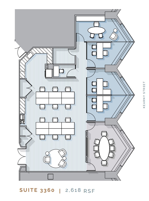 555 California St, San Francisco, CA for lease Floor Plan- Image 1 of 3