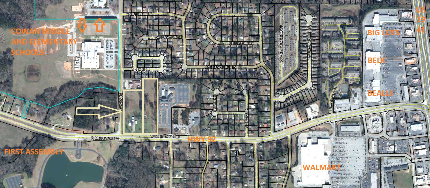 1901 W McIntosh Rd, Griffin, GA for sale Aerial- Image 1 of 1