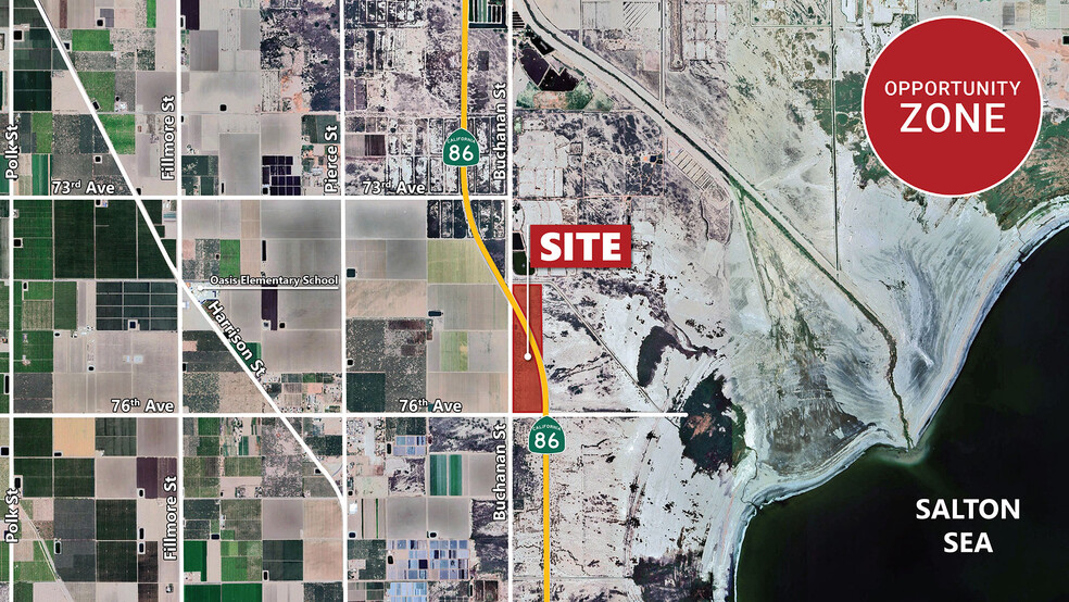 Ave 76 & Expwy 86, Thermal, CA for sale - Aerial - Image 2 of 41