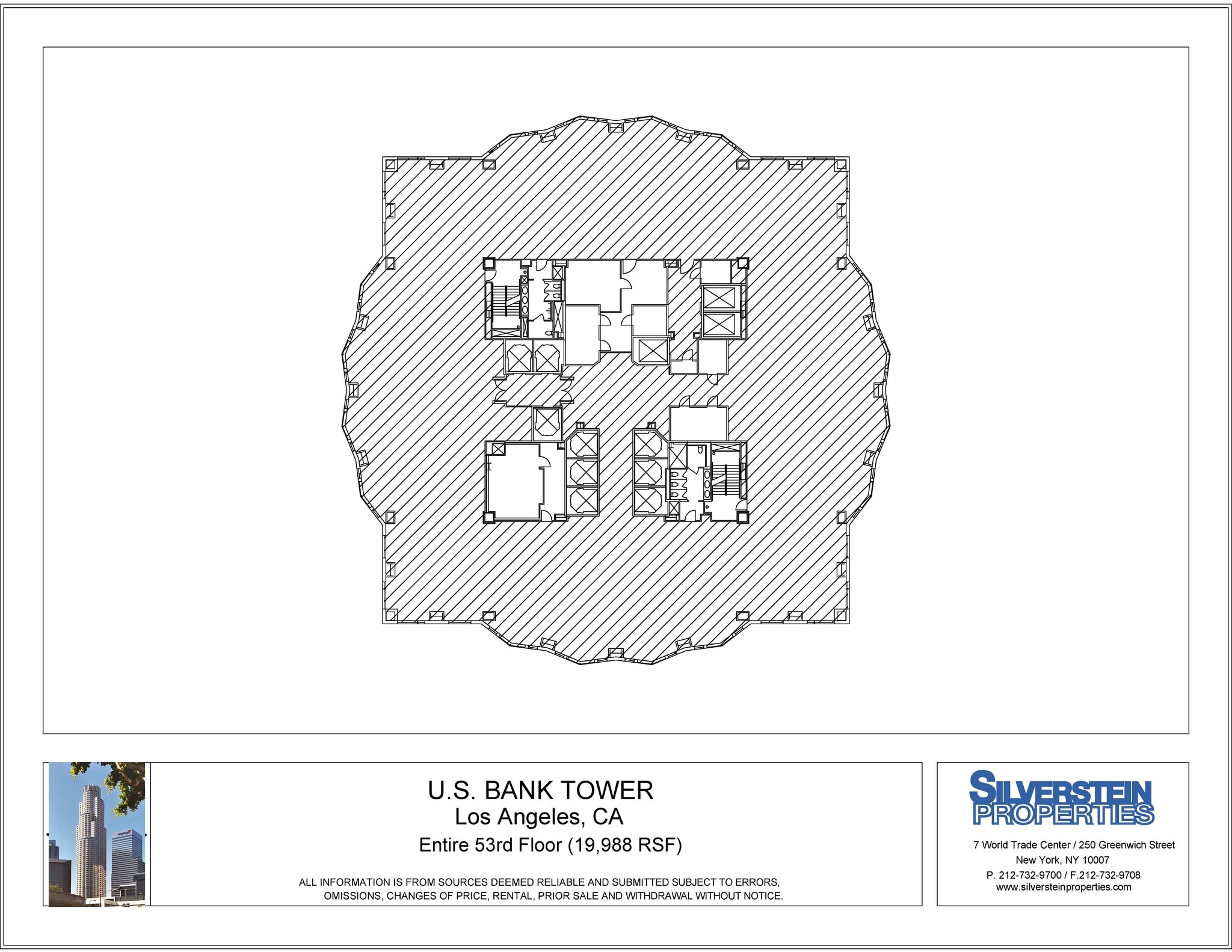 633 W 5th St, Los Angeles, CA for lease Floor Plan- Image 1 of 1