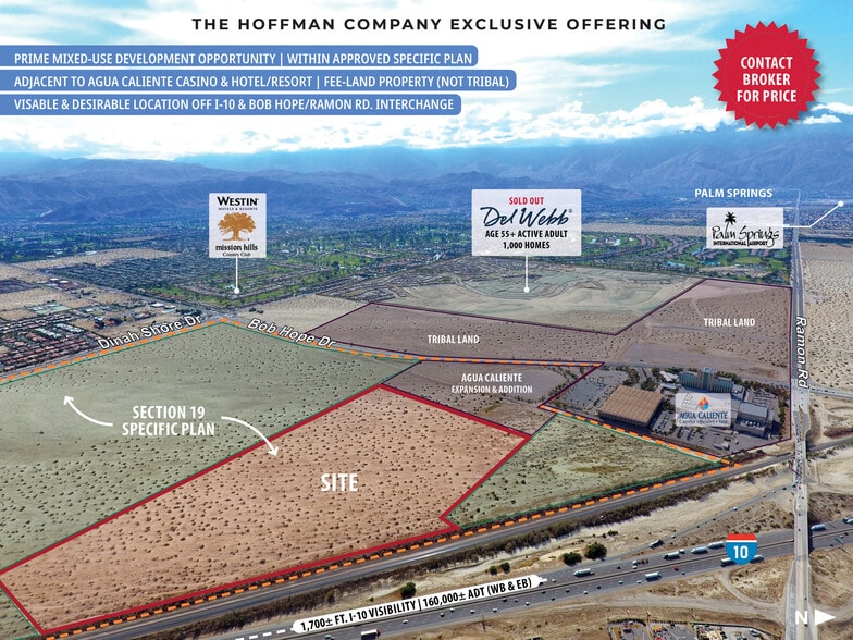 Ca I-10, Rancho Mirage, CA for sale - Aerial - Image 3 of 7