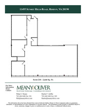 11495 Sunset Hills Rd, Reston, VA for lease Floor Plan- Image 1 of 1