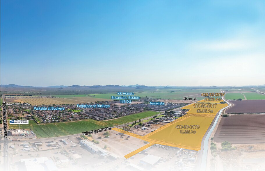 MC85 & Rooks Rd, Buckeye, AZ for sale - Aerial - Image 1 of 1