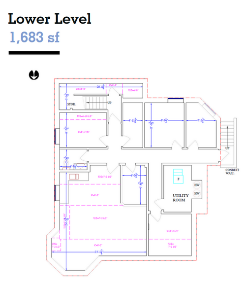 845 Mcdougall Rd NE, Calgary, AB for lease - Floor Plan - Image 2 of 5