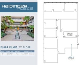 5095 Murphy Canyon Rd, San Diego, CA for lease Floor Plan- Image 1 of 1