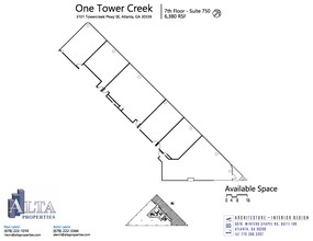 3101 Towercreek Pkwy SE, Atlanta, GA for lease Floor Plan- Image 1 of 1