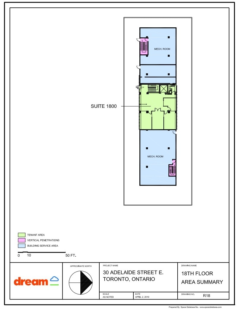 30 Adelaide St E, Toronto, ON for lease Floor Plan- Image 1 of 1