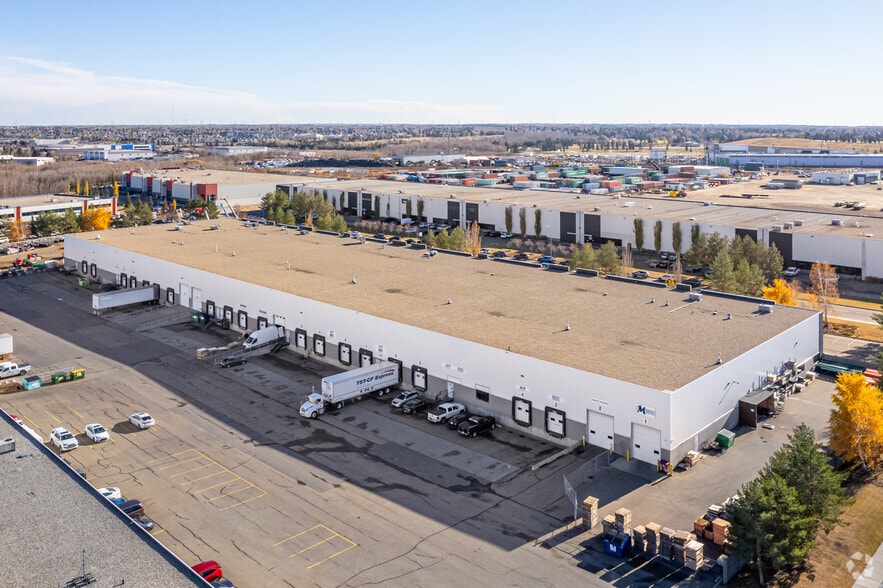 7028-7136 56th Ave NW, Edmonton, AB for lease - Aerial - Image 2 of 3