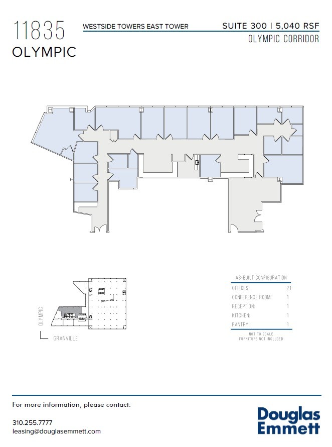 11845 W Olympic Blvd, Los Angeles, CA for lease Floor Plan- Image 1 of 1