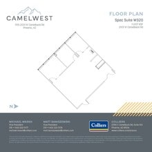 2001 W Camelback Rd, Phoenix, AZ for lease Floor Plan- Image 1 of 2