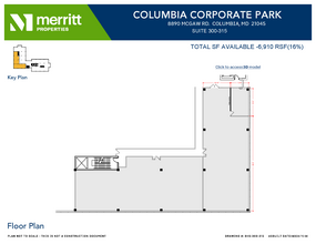 8830 Stanford Blvd, Columbia, MD for lease Floor Plan- Image 1 of 1