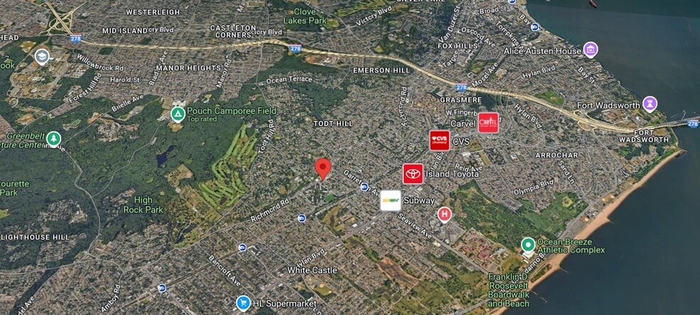 1674-1696 Richmond Rd, Staten Island, NY for sale - Aerial - Image 3 of 13