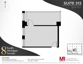 8 S Michigan Ave, Chicago, IL for lease Floor Plan- Image 1 of 5