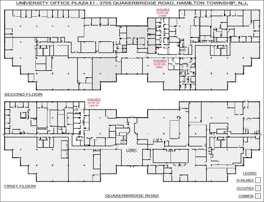 3705 Quakerbridge Rd, Hamilton, NJ for lease Floor Plan- Image 1 of 1