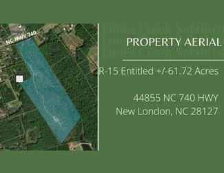 More details for 44855 Hwy 740, New London, NC - Land for Sale