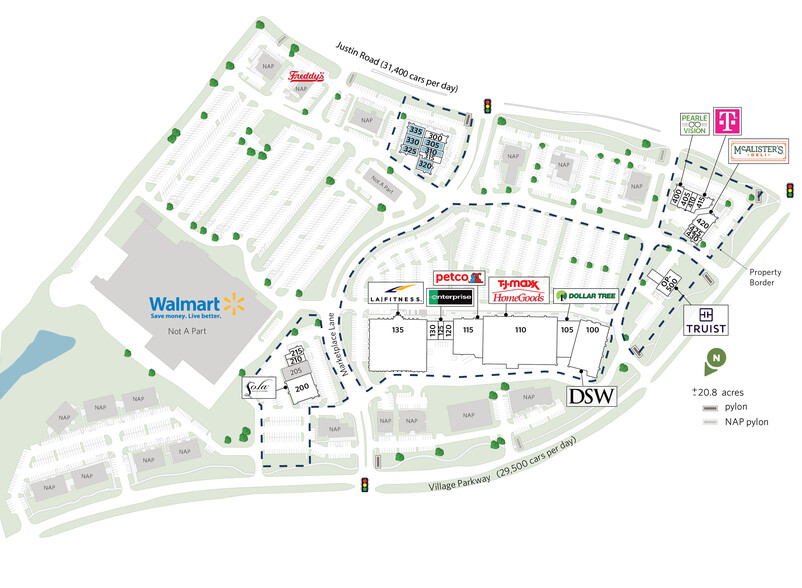 3060-3198 FM 407, Highland Village, TX for lease - Site Plan - Image 2 of 13