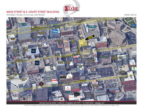 914-916 Main St, Cincinnati, OH for lease Aerial- Image 2 of 6