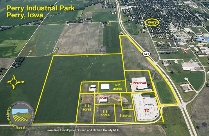 Highway 141, Perry, IA for sale - Building Photo - Image 2 of 2