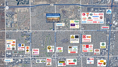 4300-4410 W Union Hills Dr, Glendale, AZ - aerial  map view