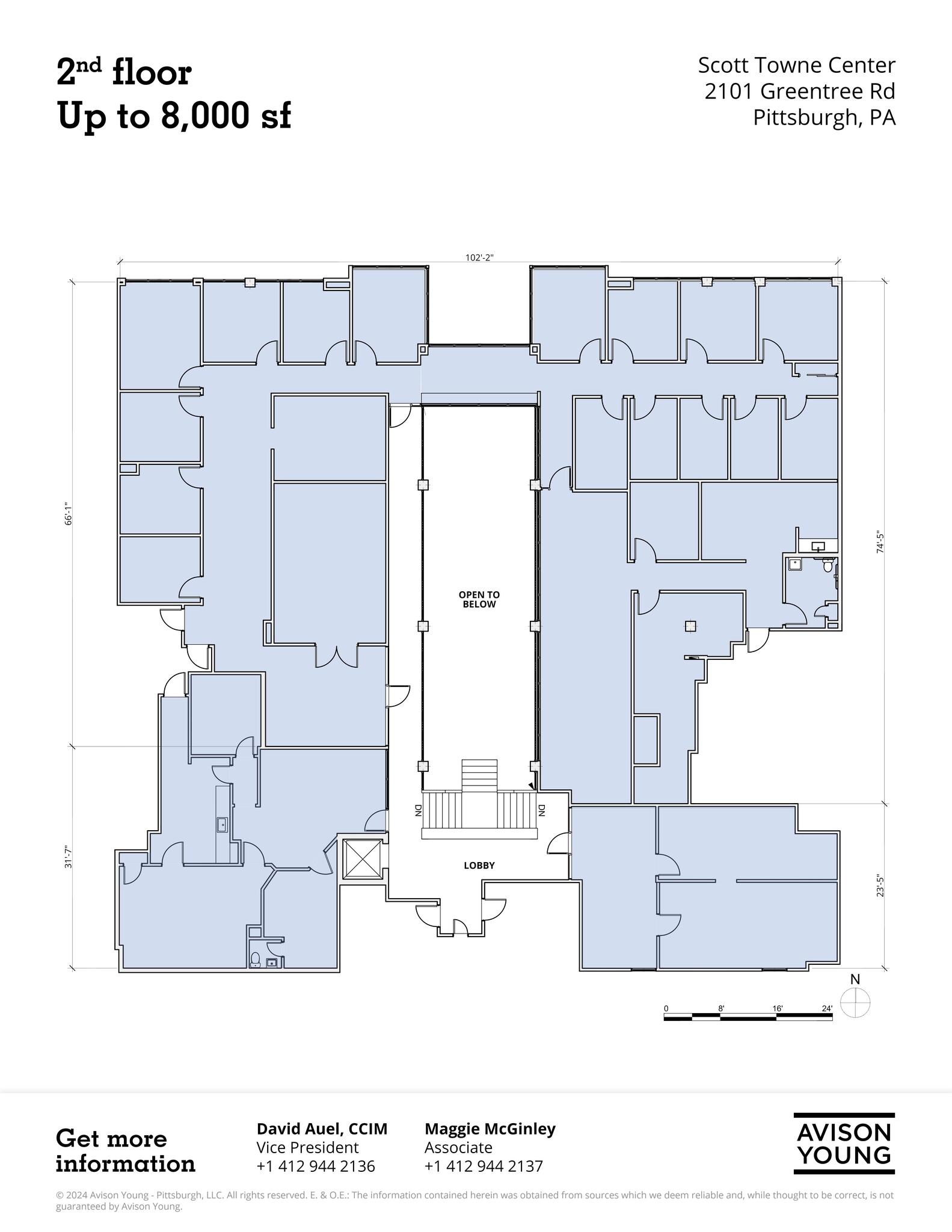 2101 Greentree Rd, Pittsburgh, PA for lease Site Plan- Image 1 of 1