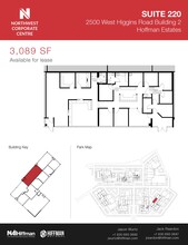 2500 W Higgins Rd, Hoffman Estates, IL for lease Floor Plan- Image 1 of 1