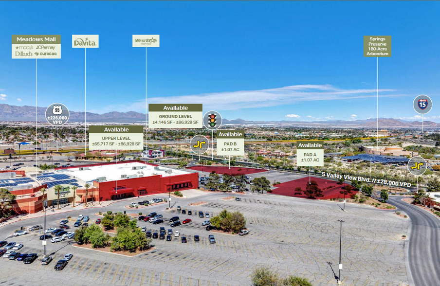 4000 Meadows Ln, Las Vegas, NV for lease - Building Photo - Image 3 of 7