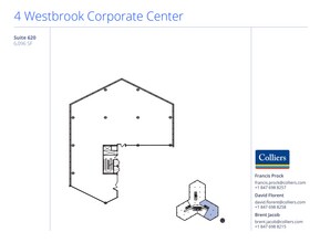4 Westbrook Corporate Ctr, Westchester, IL for lease Floor Plan- Image 1 of 1