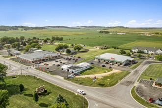 720 N Hudson St, Stockton, IL - aerial  map view