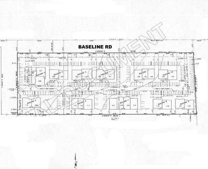 2915 E Baseline Rd, Gilbert, AZ for sale - Plat Map - Image 2 of 9