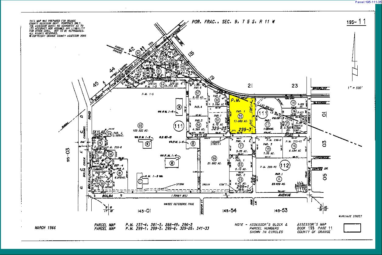 5701 Skylab Rd, Huntington Beach, CA for sale Plat Map- Image 1 of 1