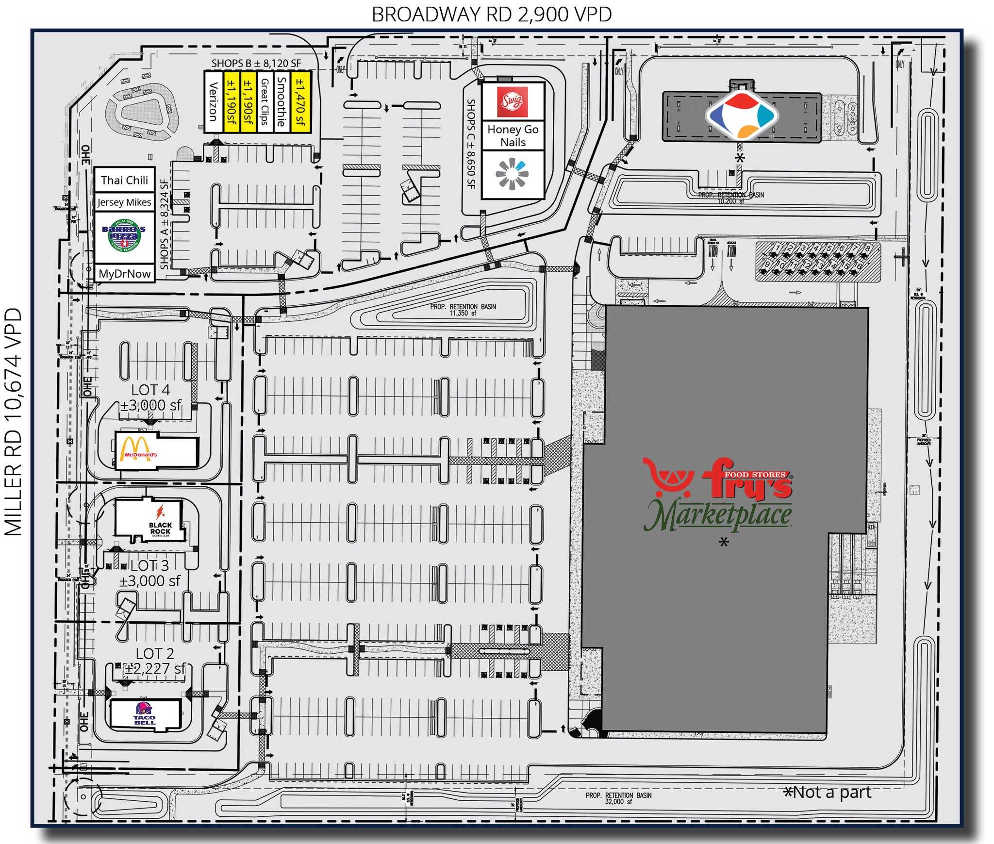 SEC Broadway Rd & Miller Rd, Buckeye, AZ for lease Building Photo- Image 1 of 3