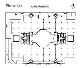 Avenida Partenón, 16-18-18, Madrid, Madrid for lease Floor Plan- Image 1 of 1