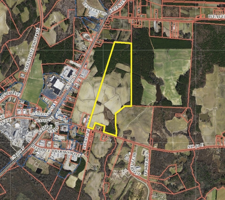 0 Hwy 42 Hwy, Wilson, NC for sale Aerial- Image 1 of 1
