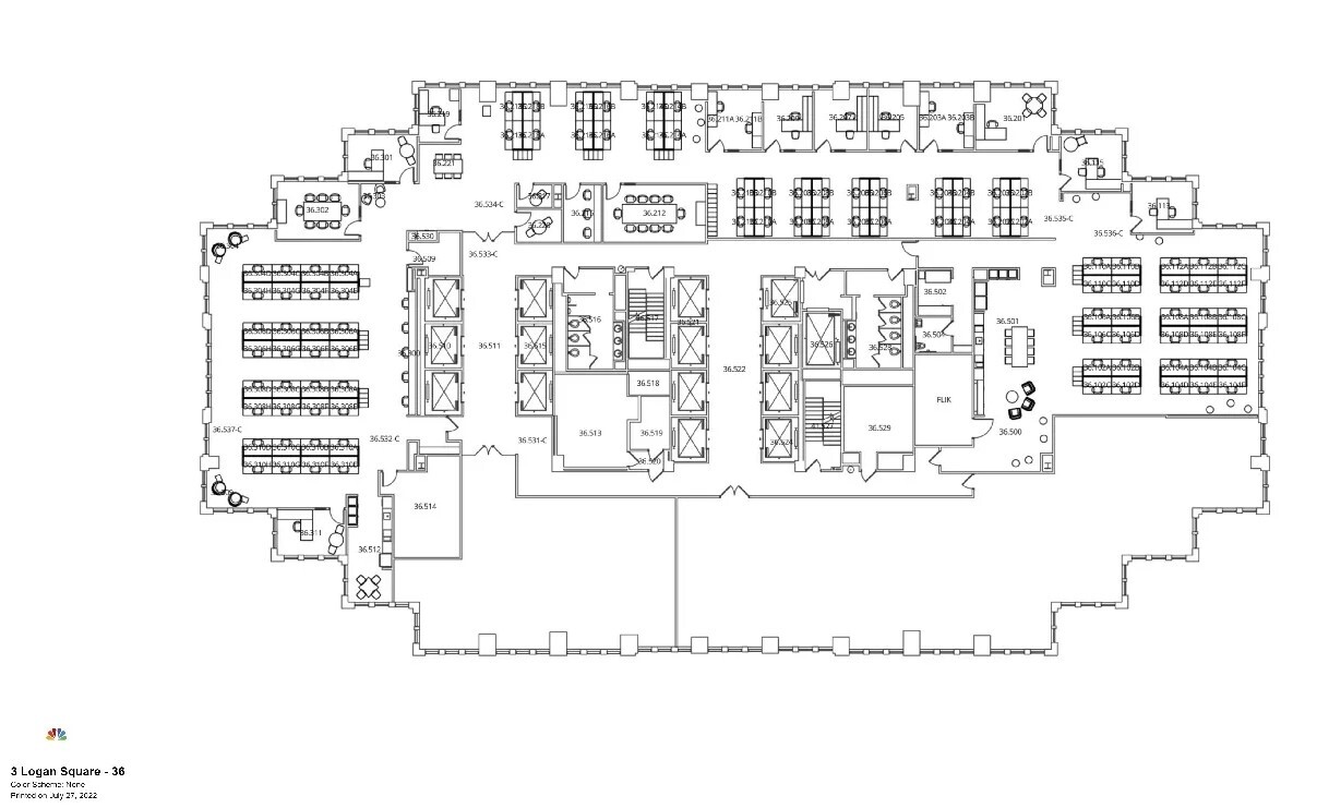 1717 Arch St, Philadelphia, PA for lease Floor Plan- Image 1 of 1