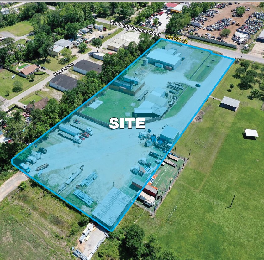 8627 E Mt Houston Rd, Houston, TX for sale Aerial- Image 1 of 1