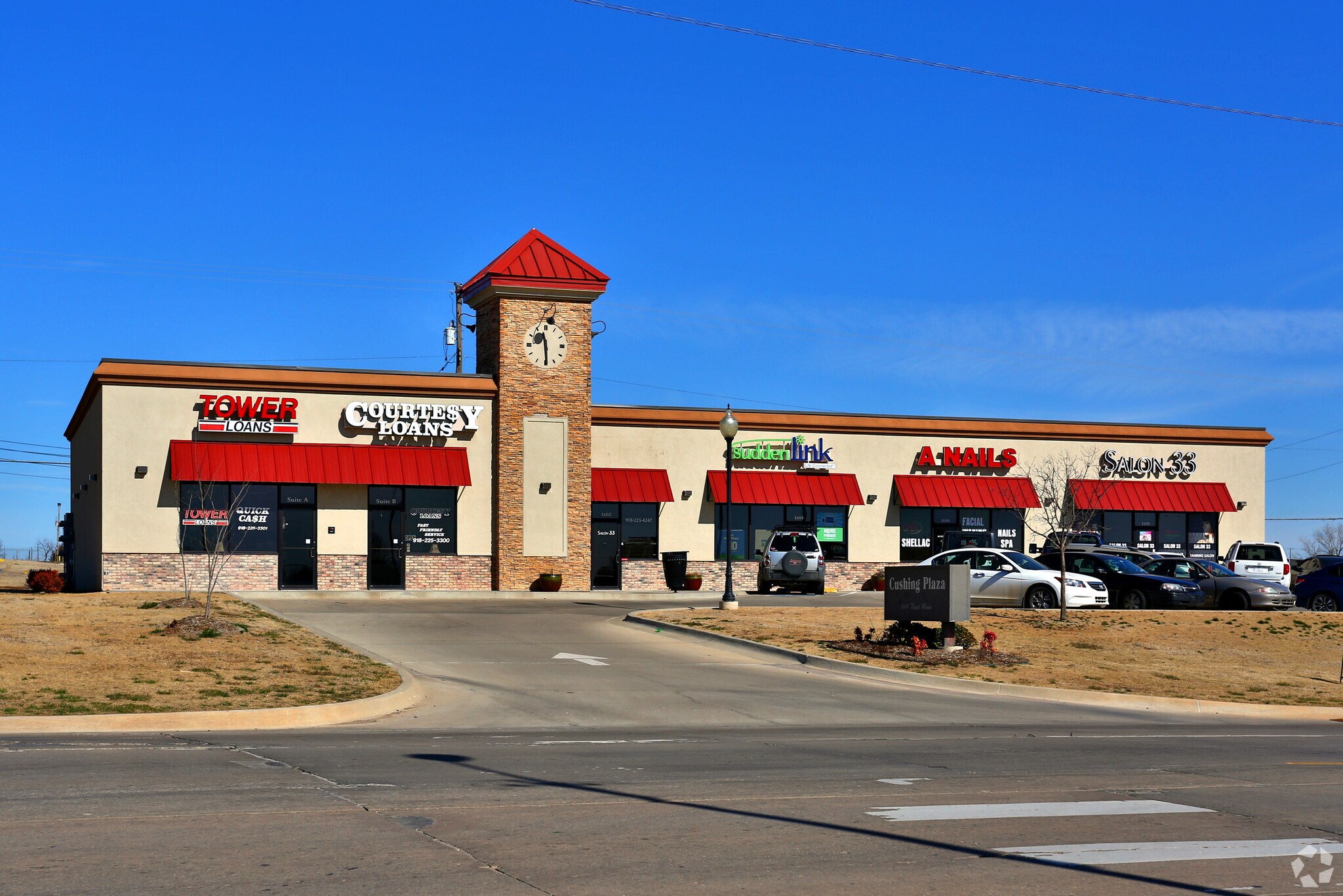 1600-1608 E Main St, Cushing, OK for sale Primary Photo- Image 1 of 1