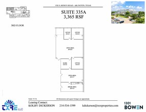 1301 S Bowen Rd, Arlington, TX for lease Floor Plan- Image 2 of 7