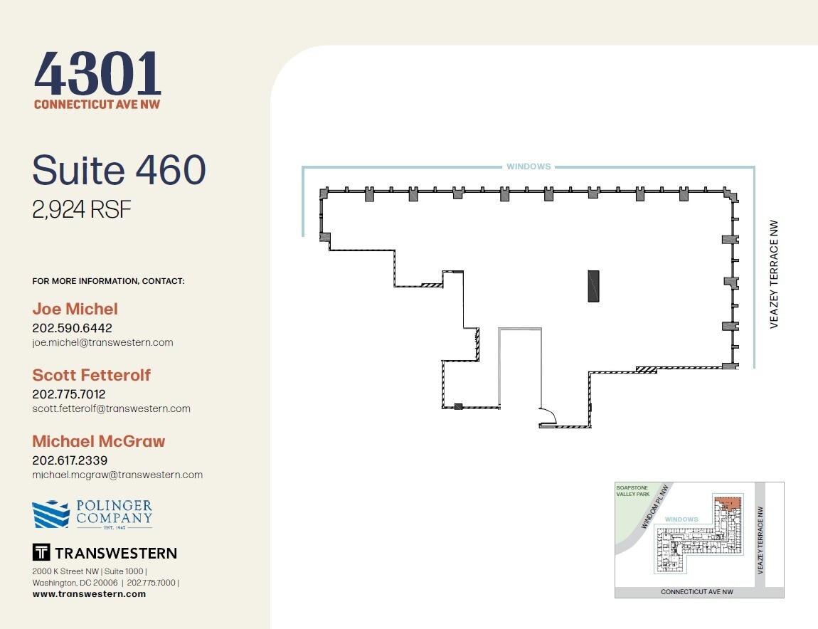 4301 Connecticut Ave NW, Washington, DC for lease Floor Plan- Image 1 of 1