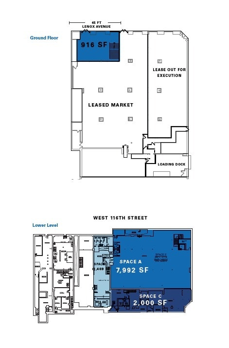125 Lenox Ave, New York, NY for lease Floor Plan- Image 1 of 1