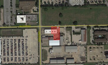 7803 Hansen Rd, Houston, TX - AERIAL  map view