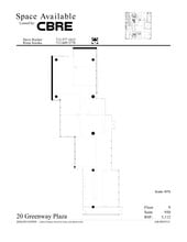 20 Greenway Plz, Houston, TX for lease Site Plan- Image 1 of 1