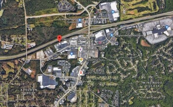 7442 Douglas Blvd, Douglasville, GA - AERIAL  map view