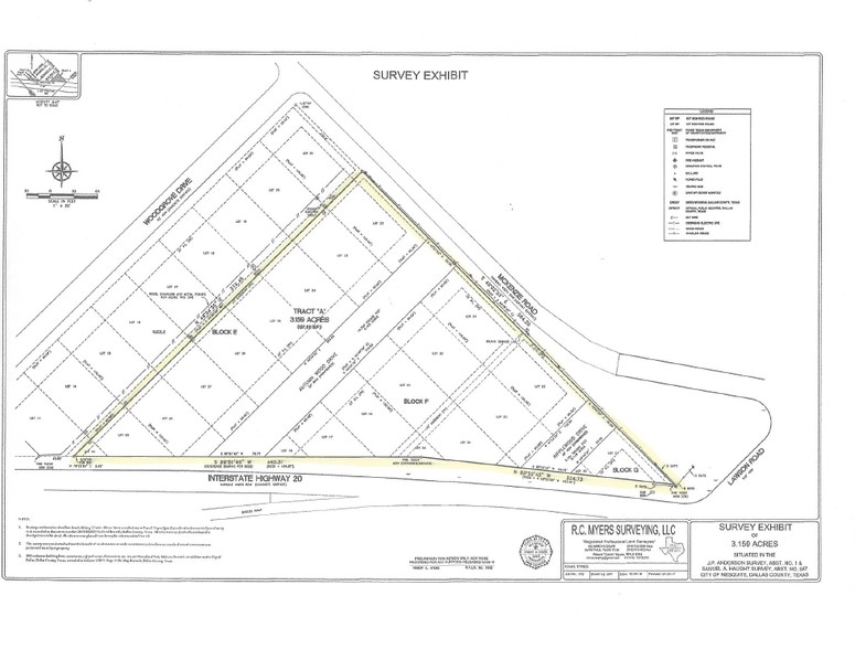 NWC I20 & Lawson Rd, Mesquite, TX for sale - Building Photo - Image 1 of 5