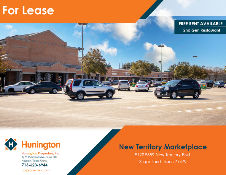 5720-5870 New Territory Blvd, Sugar Land, TX for lease - Building Photo - Image 1 of 1