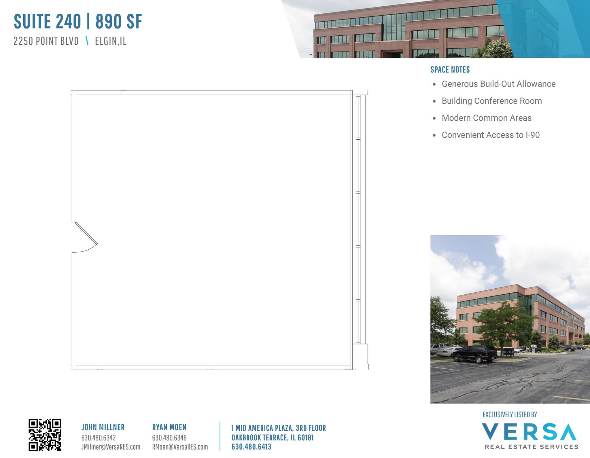 2250 Point Blvd, Elgin, IL for lease Floor Plan- Image 1 of 2